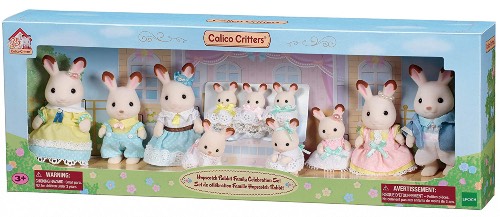 Calico critters sale rabbit family