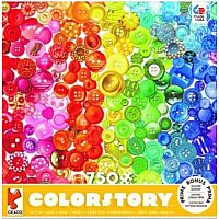 750pc Color Story Buttons