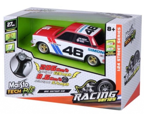 1/24 Maisto TOKYO MOD BRE Datsun 510 #46 Diecast Model Car