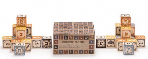 Hebrew ABC Blocks - Uncle Goose