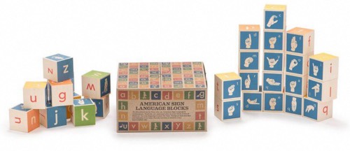 American Sign Language ABC Blocks (Uncle Goose)