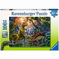 Dinosaur Oasis 100Pc Puzzle