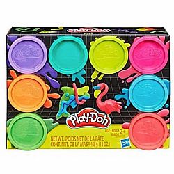Play-Doh 8-Pack Neon Non-Toxic Modeling Compound with 8 Colors