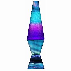LAVA LAMP - 14.5” LAVA Lamp COLORMAX NORTHERN LIGHTS - GLITTER